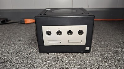 #ad Black Nintendo GameCube Replacement Console Only Tested Working DOL 001