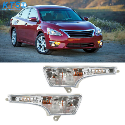 #ad Turn Signal Light Set Fit For 2013 2016 Nissan Altima LeftRight Side Lens Clear