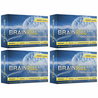 #ad #ad BRAIN PILL Focus Supplement Boosting Memory Cognizin Synapse BrainPill 4 PK