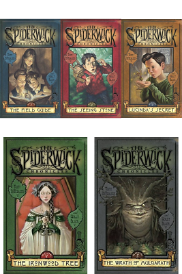 #ad The Spiderwick Chronicles Series All 5 Books in Hardcover