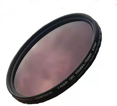 #ad FOURTH EYE 67mm Fader IR Filter 550nm 750nm Adjustable Infrared Filter 67 mm