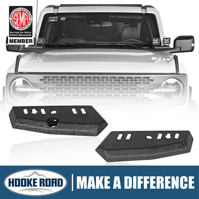#ad Hooke Road Dual A Pillar LED Light Mounting Brackets For 2021 2023 Ford Bronco
