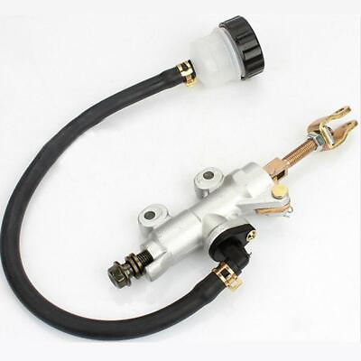 #ad Motorcycle Aluminum Rear Brake Pump Oil Cylinder Adjustable Modified Accessories