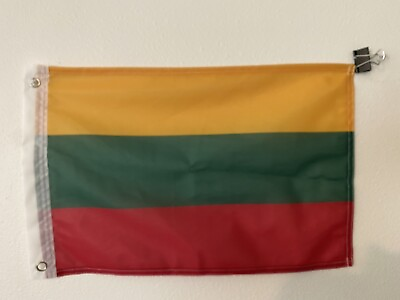 #ad NEW 12 x 18 LITHUANIA FLAG 12quot; x 18quot; LITHUANIAN FLAGS NEW 3 Z7