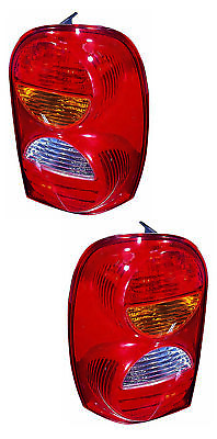 #ad For 2002 2004 Jeep Liberty Tail Light Set Driver and Passenger Side