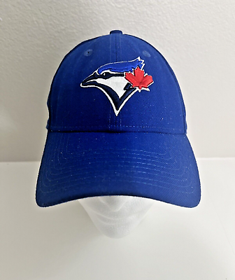 #ad New Era Toronto Blue Jays 9Forty Adjustable Hat Cap Adult OSFM Blue