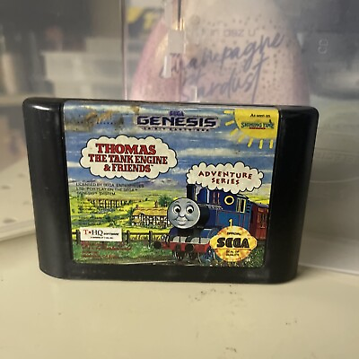 #ad Thomas the Tank Engine amp; Friends Sega Genesis 1993 Cart Only. Tested
