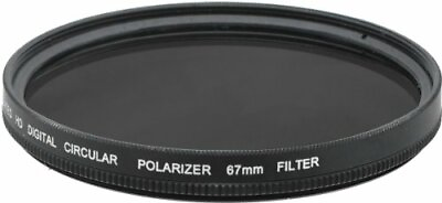 #ad 67mm HD Circular Polarizer CPL Filter for DSLR Cameras Camcorders amp; Lenses