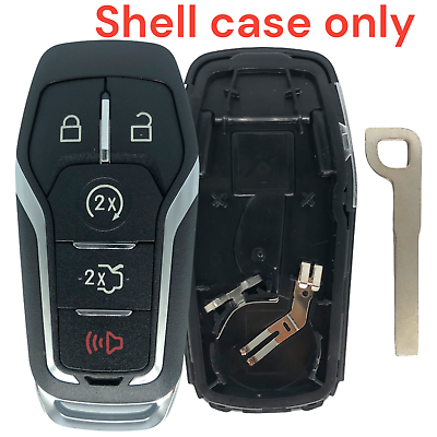 #ad Remote Key Fob Uncut Shell Case For 2015 2017 Ford F 150 Explorer Edge Fusion