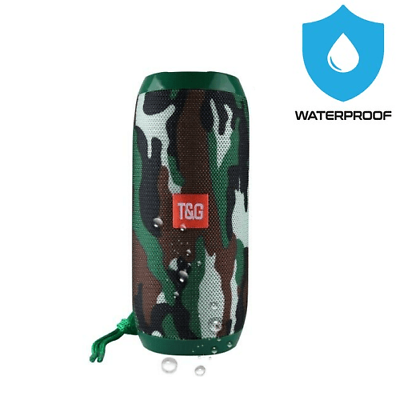 #ad #ad Bluetooth Speaker Wireless Portable Waterproof Outdoor Loud Stereo CAMOUFLAGE