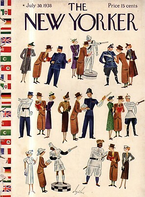 1938 New Yorker July 30 Tourists from NYC always ask the police for directions