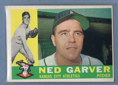 #ad 1960 Topps #471 Ned Garver EX GO480