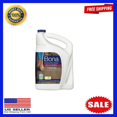 #ad Bona Cleaning Products Mop Refill Wood Floor Cleaner Unscented 128oz
