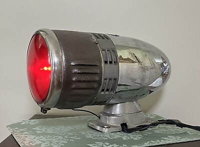 #ad Vintage RARE Federal Enterprises Siren Model 66L Semi Tested Light Works READ