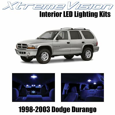 XtremeVision Interior LED for Dodge Durango 1998 2003 6 PCS Blue