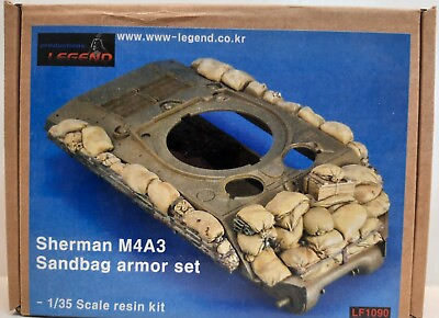 Legend 1 35 Resin Kit LF1090 US Army Sherman M4A3 Sandbag Armor Set WWII Tank