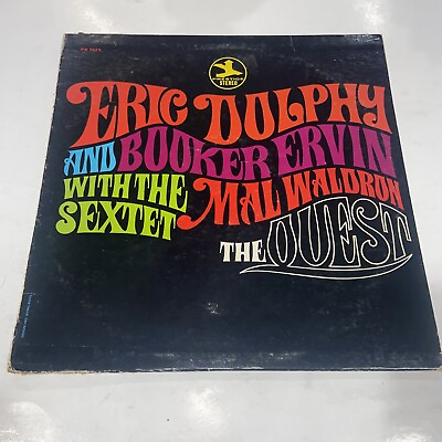 #ad Eric Dolphy Booker Ervin amp; Mal W. quot;The Questquot; Jazz LP Prestige PRST 7579 Stereo