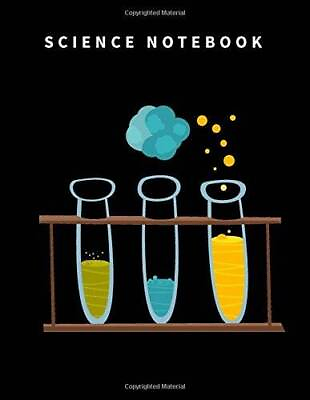 #ad Science Notebook: 110 Blank and Lined pages Large 85 x 11 inches and GOOD