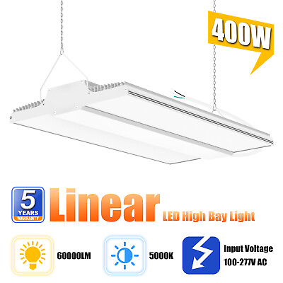 #ad Super Bright 60000LM 400W 2.2FT LED Linear High Bay Shop Lighting Warehosue Lamp