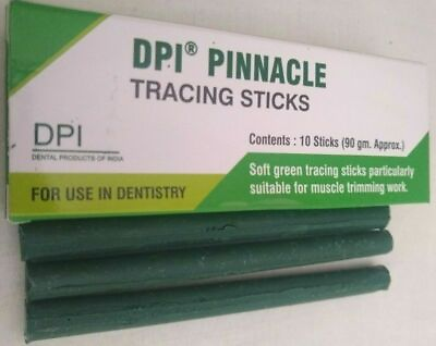 #ad Green Sticks Wax Impression Compound Box DPI 10 Sticks Dental