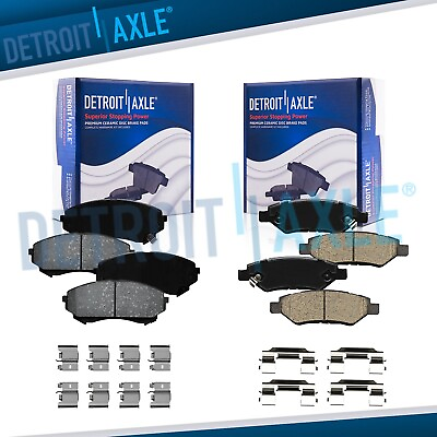 #ad Front amp; Rear Ceramic Brake Pads for 2008 2014 Cadillac CTS w GM Brake Code J55