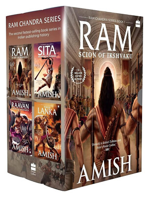 #ad #ad The Ram Chandra Series Boxset of 4 Books Paperback Box set 2022 New Stock
