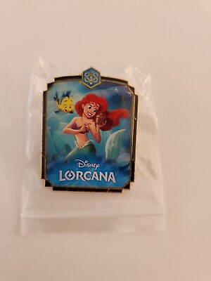 #ad #ad Disney Lorcana League Ariel Promo Pin