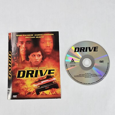 #ad Drive 1997 Movie DVD Brittany Murphy Martial Arts Action Film Mark Dacascos