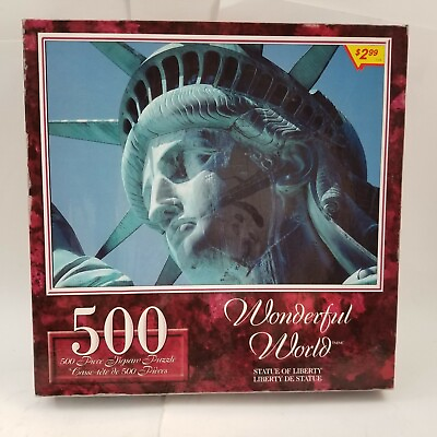 #ad Statue of Liberty 500 Pieces Jigsaw Puzzle Size Adult Kid Festival Gift