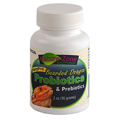 #ad Nature Zone Herp Pro Bearded Dragon Probiotics and Prebiotics