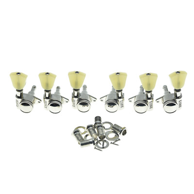 #ad 3x3 Locking Tuners 21:1 Tuning Machines for Gibson Les Paul SG ES or Acoustic