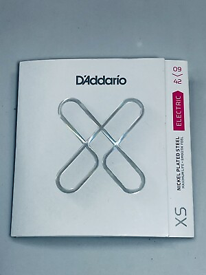 #ad #ad 🆕 D’Addario 09 42 Super Light XS Nickel Coated Electric Guitar Strings XSE0942