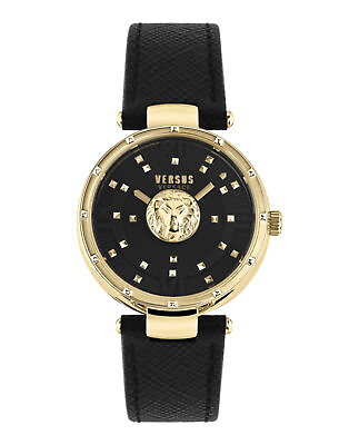 #ad #ad Versus Versace Womens Moscova Gold 38mm Strap Fashion Watch