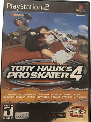 #ad Tony Hawk#x27;s Pro Skater 4 Sony PlayStation 2 2002