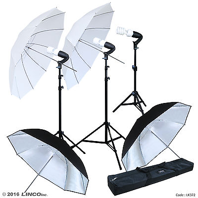 #ad #ad Linco Lincostore Photo Studio Umbrella Photography Lights lighting Kit LK372