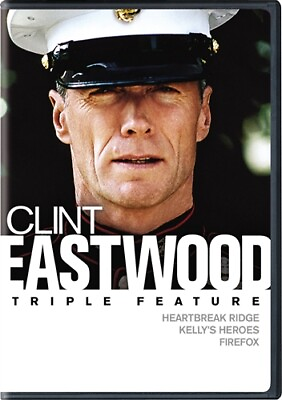 #ad HEARTBREAK RIDGE KELLY#x27;S HEROES FIREFOX DVD Clint Eastwood Triple Feature