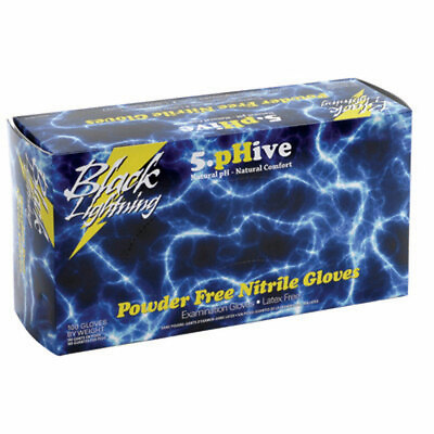 #ad Black Lightning BL L Power Free Nitrile Gloves Large