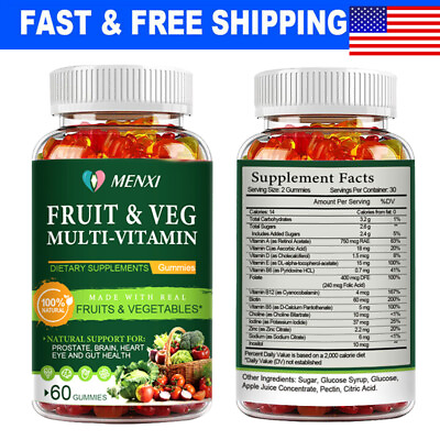 #ad Fruits and Veggies Natural Gummies Balance of Daily Nature Fruits and Vegetables