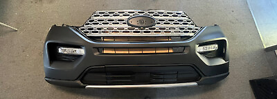 #ad For 2020 2021 2022 ford explorer front bumper Assembly No Sensors Complete Fogs