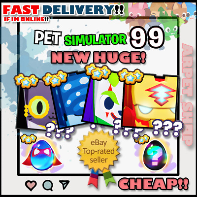 #ad PET SIMULATOR 99 PS99 PET SIM 99 Huge Gems Pets Enchants CHEAPEST