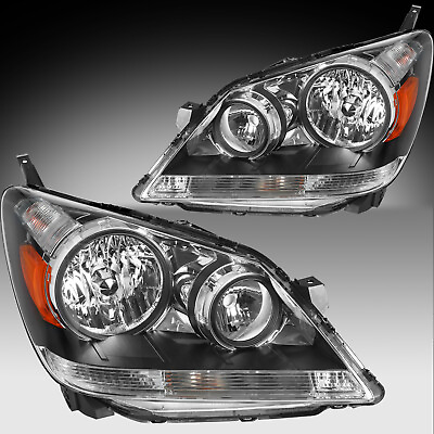 #ad For 05 10 Honda Odyssey OE Style Headlights Headlamps Pair LR 2005 2010