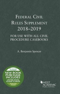 #ad #ad Federal Civil Rules Supplement 2018 2019 For Use with All Civil Procedure...