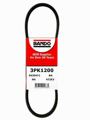 #ad Serpentine Belt Bando 3PK1200 fits 2010 Toyota Camry 2.5L L4