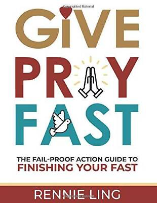#ad GIVE PRAY FAST 85x11 Black and White Edition : The Fail Proof Action G GOOD