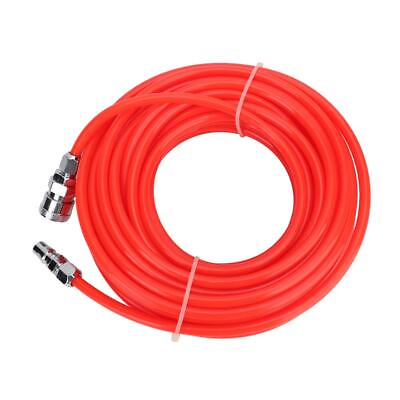 #ad Pneumatic Hose 5mm x 50 Ft Air Compressor Hose with Male Female Quick Connec...