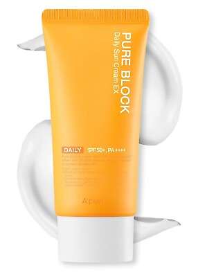 #ad A#x27;PIEU Pure Block Daily Sunscreen Cream 50ml Korean Sunscreen for Daily Use