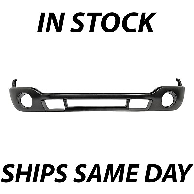 #ad NEW Primered Lower Bumper Cover Valance for 1500 2500 HD Sierra 2003 2007 W Fog