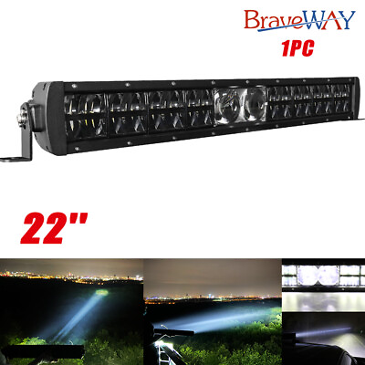 #ad 22inch Laser Led Light Bar Spot Flood Combo UTE Truck SUV Offroad Driving Boat