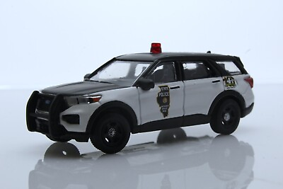 #ad #ad 2022 Ford Explorer Illinois State Police Car Trooper 1:64 Scale Diecast Model