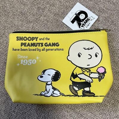 #ad Snoopy Pouch 70Th Anniversary